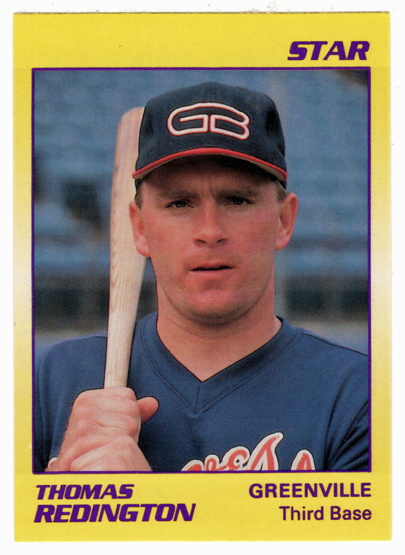Tom Redington - Greenville Braves (Minor League Baseball Card) 1990 Star # 95 Mint