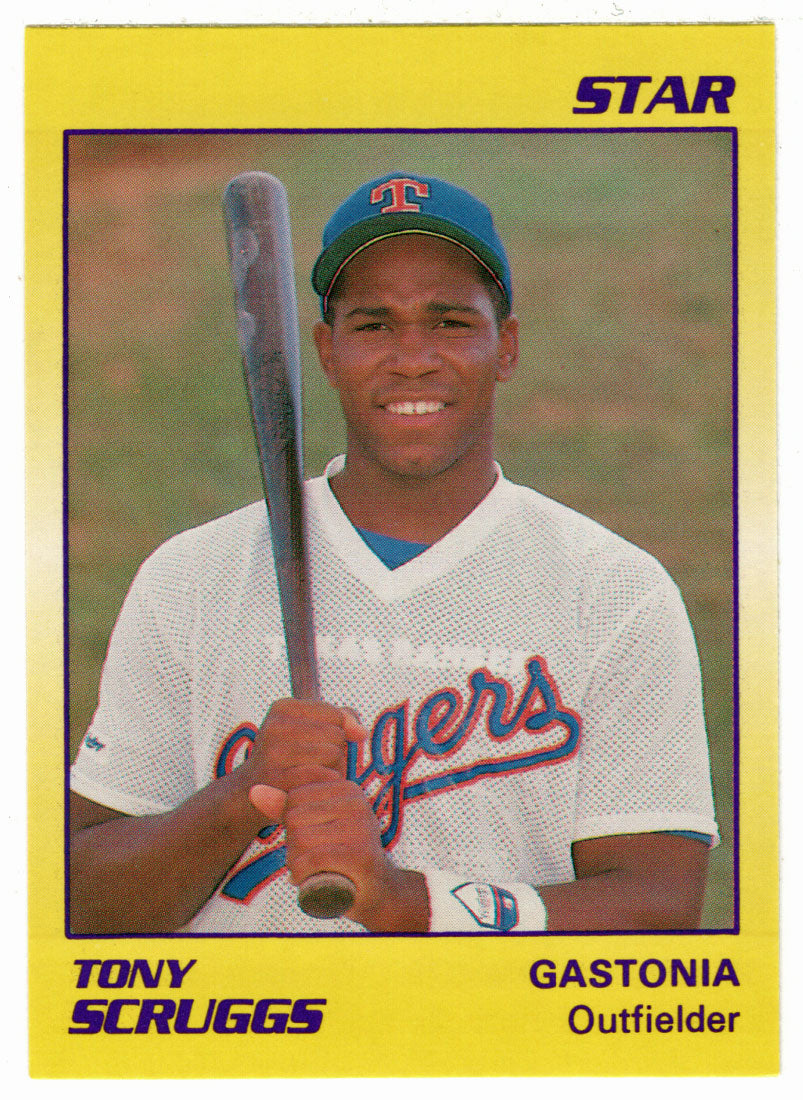 Tony Scruggs - Gastonia Rangers (Minor League Baseball Card) 1990 Star # 98 Mint