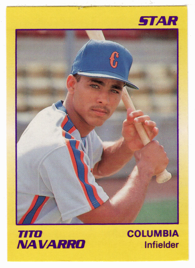 Tito Navarro - Columbia Mets (Minor League Baseball Card) 1990 Star # 100 Mint