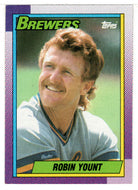 Robin Yount - Milwaukee Brewers (MLB Baseball Card) 1990 Topps # 290 Mint