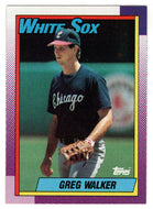 Greg Walker - Chicago White Sox (MLB Baseball Card) 1990 Topps # 33 Mint