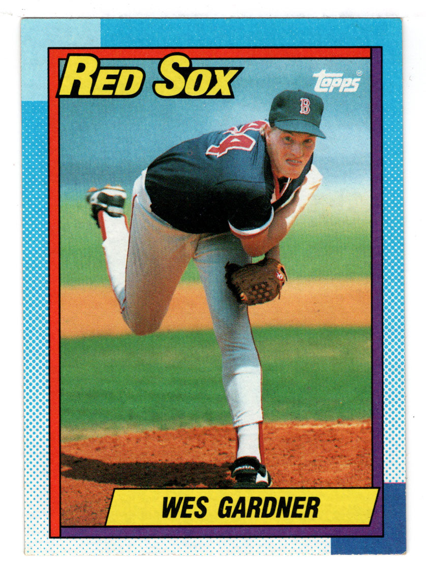 Wes Gardner - Boston Red Sox (MLB Baseball Card) 1990 Topps # 38 Mint