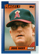 Doug Rader - California Angels - Manager (MLB Baseball Card) 1990 Topps # 51 Mint