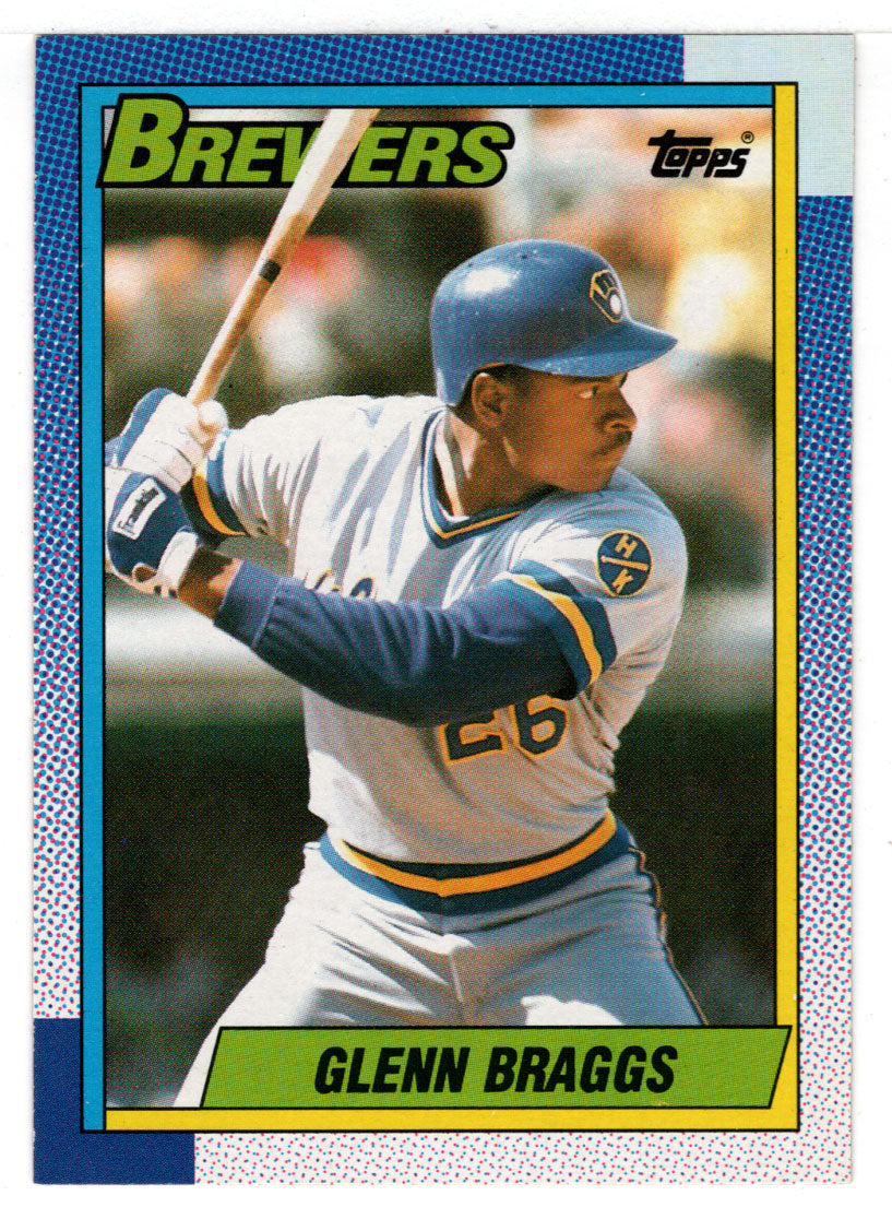 Glenn Braggs - Milwaukee Brewers (MLB Baseball Card) 1990 Topps # 88 Mint