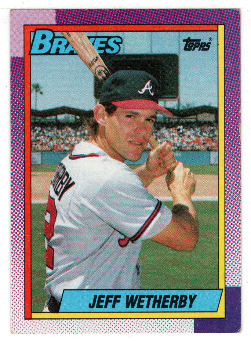 Jeff Wetherby RC - Atlanta Braves (MLB Baseball Card) 1990 Topps # 142 Mint