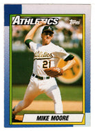 Mike Moore - Oakland Athletics (MLB Baseball Card) 1990 Topps # 175 Mint