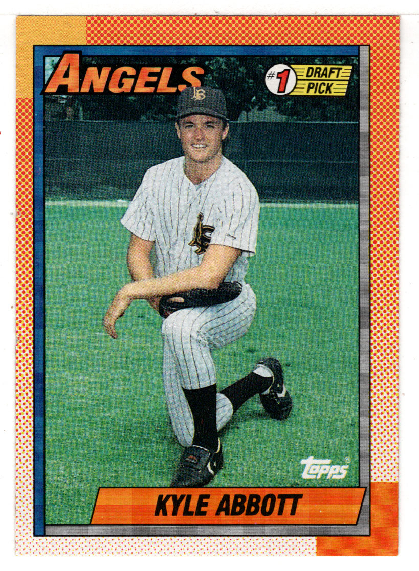 Kyle Abbott RC - California Angels (MLB Baseball Card) 1990 Topps # 444 Mint