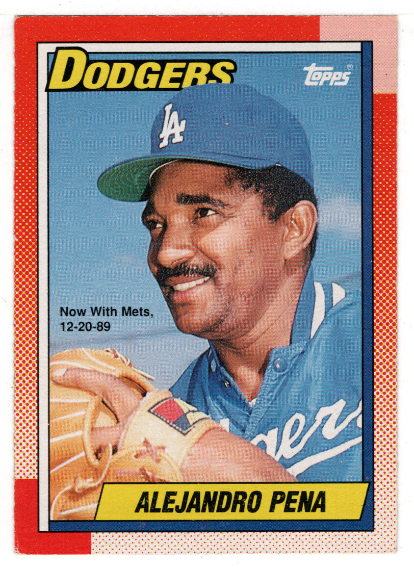 Alejandro Pena - Los Angeles Dodgers (MLB Baseball Card) 1990 Topps # –  PictureYourDreams