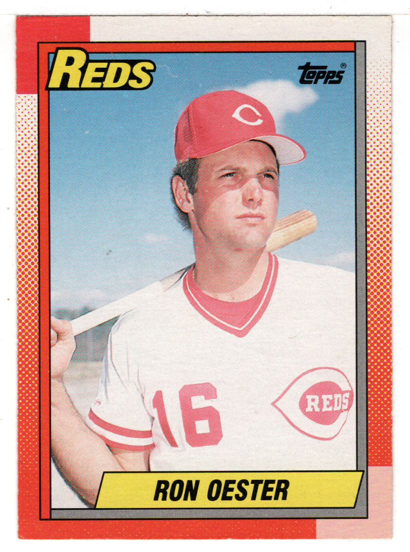 Ron Oester - Cincinnati Reds (MLB Baseball Card) 1990 Topps # 492 Mint