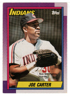 Joe Carter - Cleveland Indians (MLB Baseball Card) 1990 Topps # 580 Mint