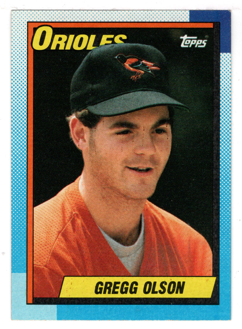 Gregg Olson - Baltimore Orioles (MLB Baseball Card) 1990 Topps # 655 Mint