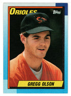 Gregg Olson - Baltimore Orioles (MLB Baseball Card) 1990 Topps # 655 Mint