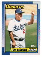Tom Lasorda - Los Angeles Dodgers - Manager (MLB Baseball Card) 1990 Topps # 669 Mint