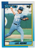 Luis Aquino - Kansas City Royals (MLB Baseball Card) 1990 Topps # 707 Mint