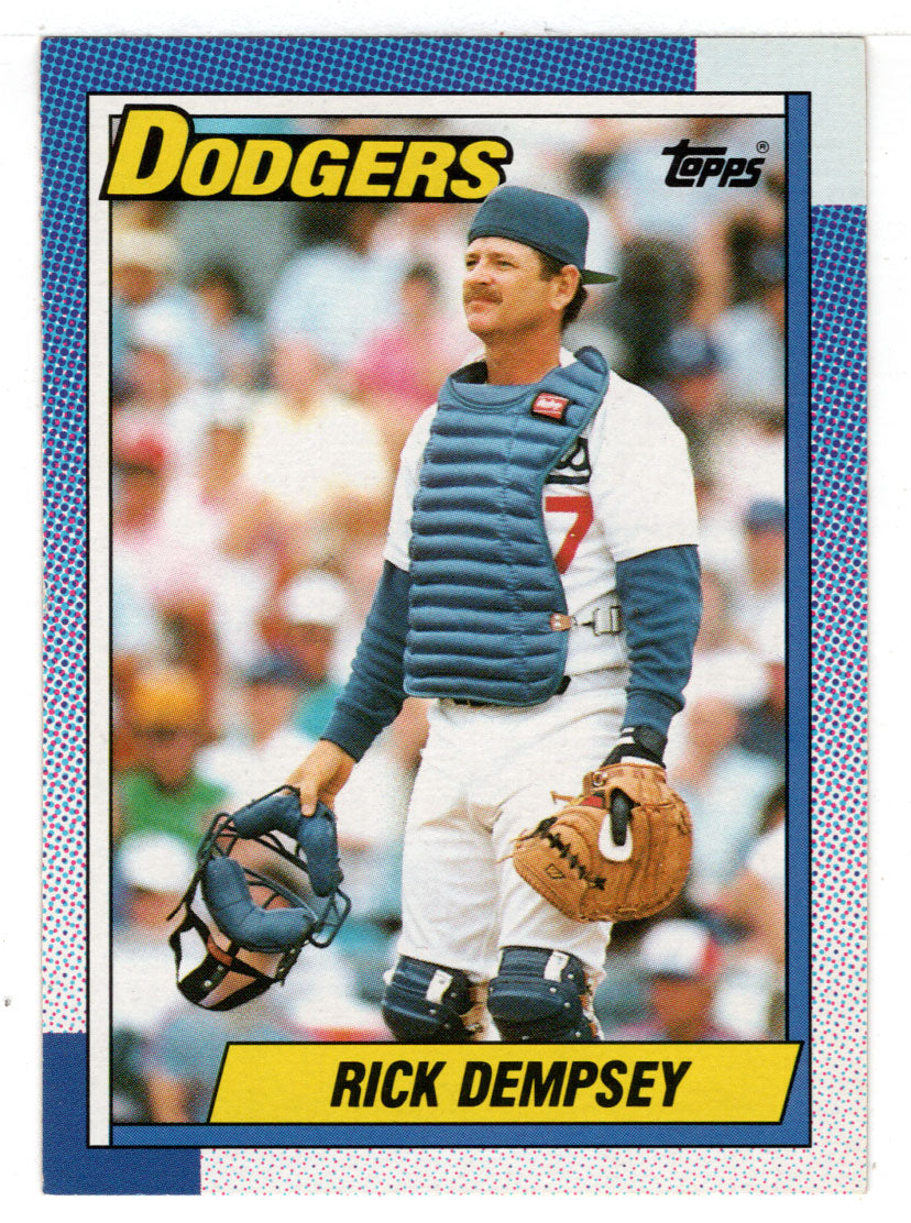 Rick Dempsey - Los Angeles Dodgers (MLB Baseball Card) 1990 Topps # 736 Mint