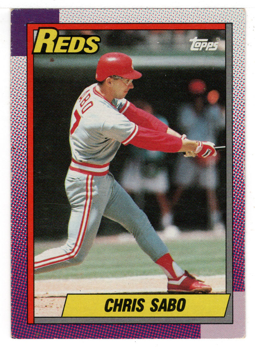 Chris Sabo - Cincinnati Reds (MLB Baseball Card) 1990 Topps # 737 Mint