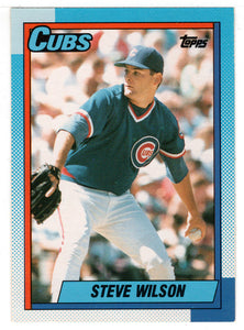 Steve Wilson - Chicago Cubs (MLB Baseball Card) 1990 Topps # 741 Mint
