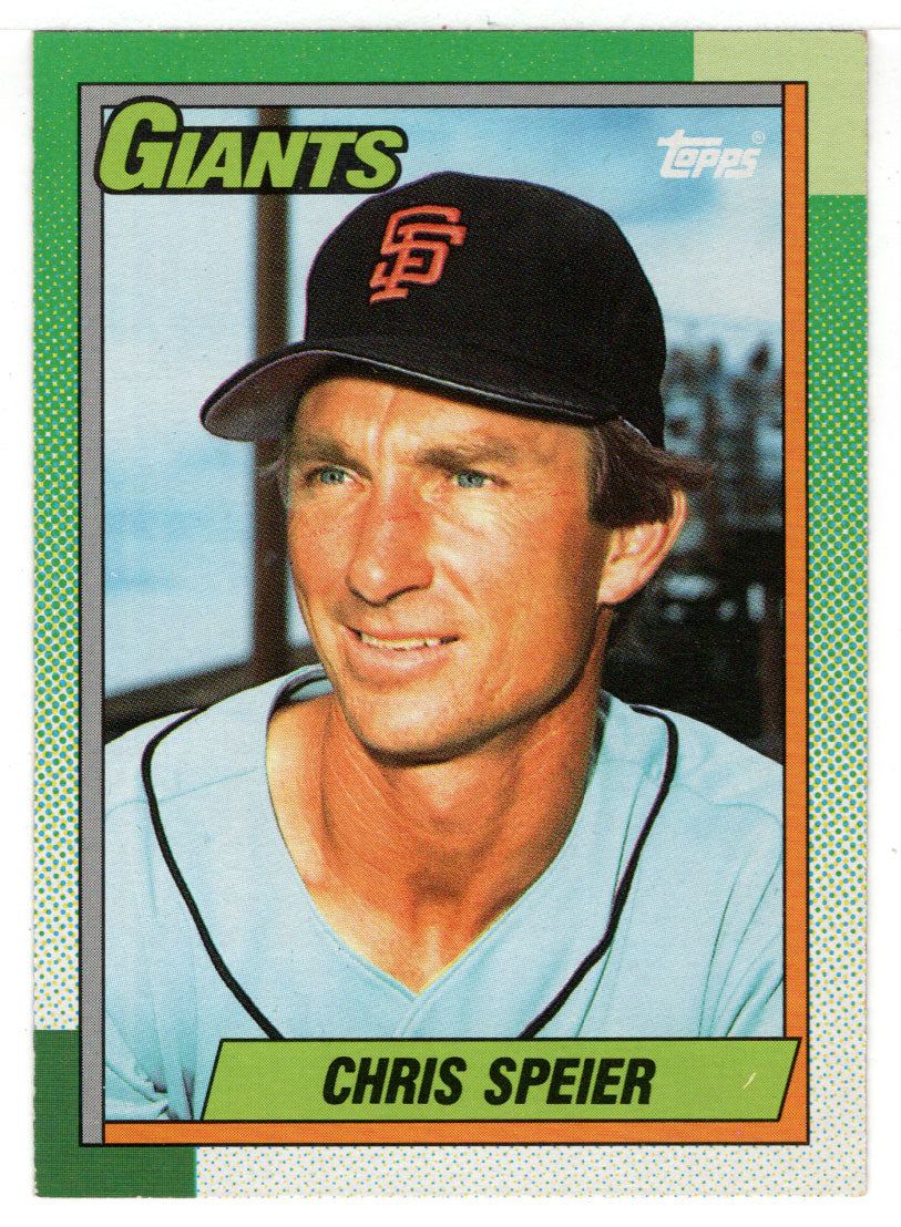 Chris Speier - San Francisco Giants (MLB Baseball Card) 1990 Topps # 753 Mint