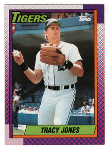 Tracy Jones - Detroit Tigers (MLB Baseball Card) 1990 Topps # 767 Mint