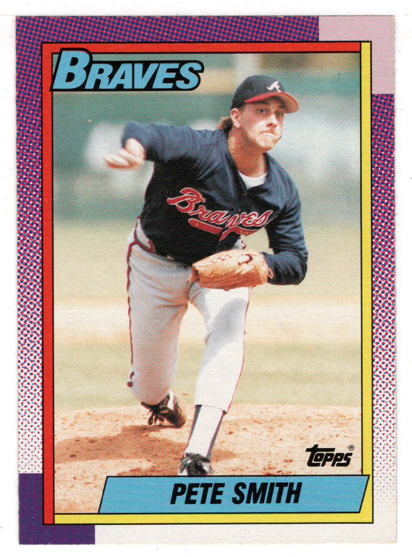 Pete Smith - Atlanta Braves (MLB Baseball Card) 1990 Topps # 771 Mint