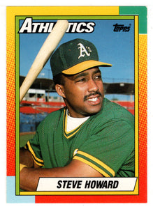 Steve Howard RC - Oakland Athletics (MLB Baseball Card) 1990 Topps Traded # 43T Mint