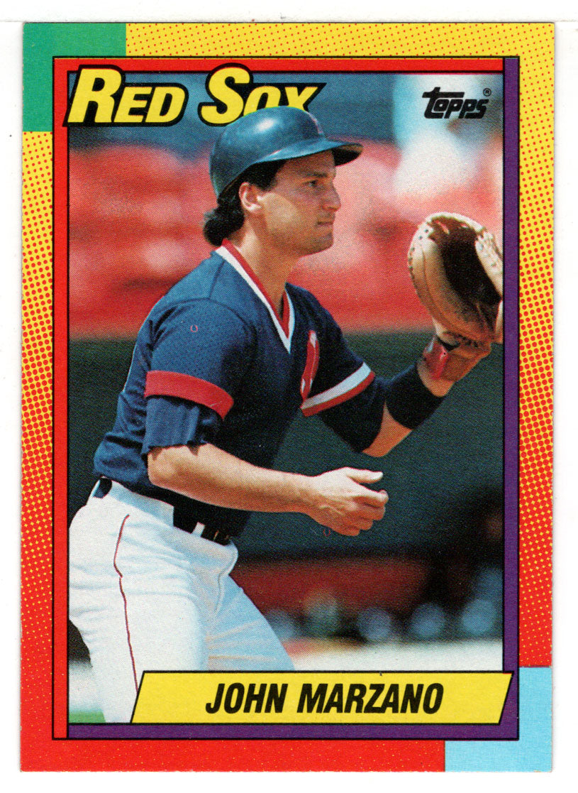 John Marzano - Boston Red Sox (MLB Baseball Card) 1990 Topps Traded # 69T Mint