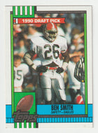 Ben Smith RC - Philadelphia Eagles (NFL Football Card) 1990 Topps # 84 Mint