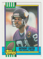 Anthony Carter - Minnesota Vikings (NFL Football Card) 1990 Topps # 115 Mint