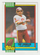 Chip Lohmiller - Washington Redskins (NFL Football Card) 1990 Topps # 137 Mint