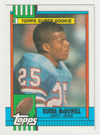 Bubba McDowell RC - Houston Oilers (NFL Football Card) 1990 Topps # 213 Mint