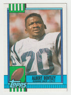 Albert Bentley - Indianapolis Colts (NFL Football Card) 1990 Topps # 310 Mint