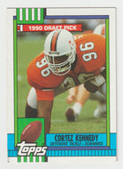 Cortez Kennedy RC - Seattle Seahawks - 1990 Draft Pick (NFL Football Card) 1990 Topps # 333 Mint
