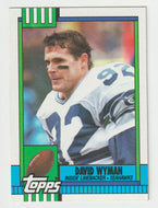 David Wyman - Seattle Seahawks (NFL Football Card) 1990 Topps # 340 Mint