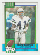 Eugene Robinson - Seattle Seahawks (NFL Football Card) 1990 Topps # 342 Mint