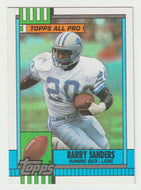 Barry Sanders - Detroit Lions - All Pro (NFL Football Card) 1990 Topps # 352 Mint