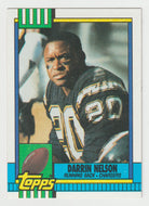 Darrin Nelson - San Diego Chargers (NFL Football Card) 1990 Topps # 385 Mint