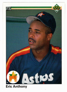 Eric Anthony RC - Houston Astros - Star Rookie (MLB Baseball Card) 1990 Upper Deck # 28 Mint