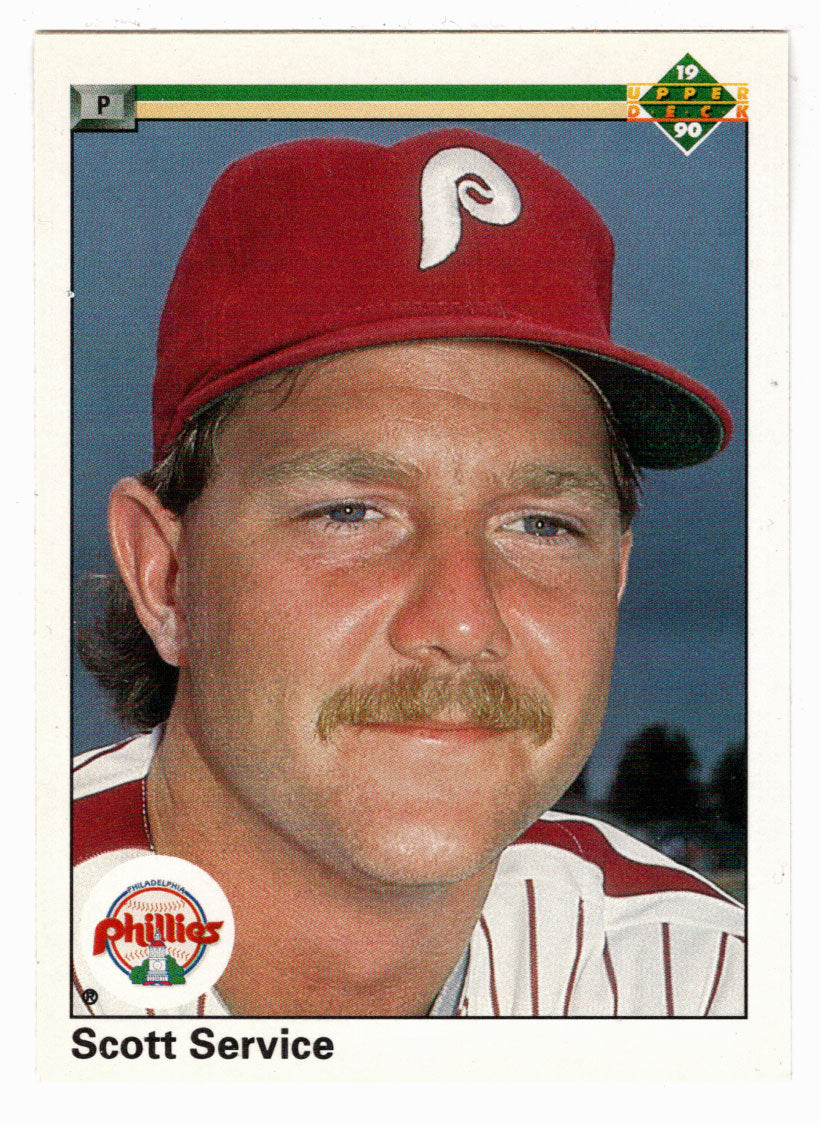 Scott Service - Philadelphia Phillies (MLB Baseball Card) 1990 Upper Deck # 35 Mint