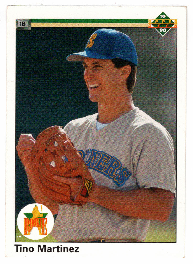 Tino Martinez - Seattle Mariners - Star Rookie (MLB Baseball Card) 1990 Upper Deck # 37 Mint