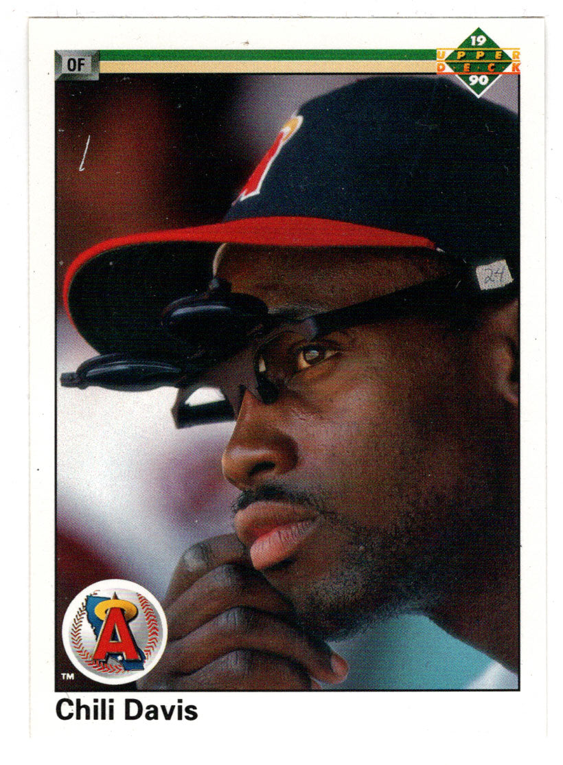 Chili Davis - California Angels (MLB Baseball Card) 1990 Upper Deck # 38 Mint