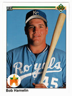 Bob Hamelin RC - Kansas City Royals - Star Rookie (MLB Baseball Card) 1990 Upper Deck # 45 Mint