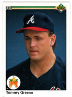 Tommy Greene RC - Atlanta Braves - Star Rookie (MLB Baseball Card) 1990 Upper Deck # 49 Mint