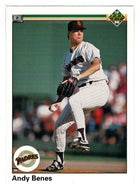 Andy Benes - San Diego Padres (MLB Baseball Card) 1990 Upper Deck # 55 Mint