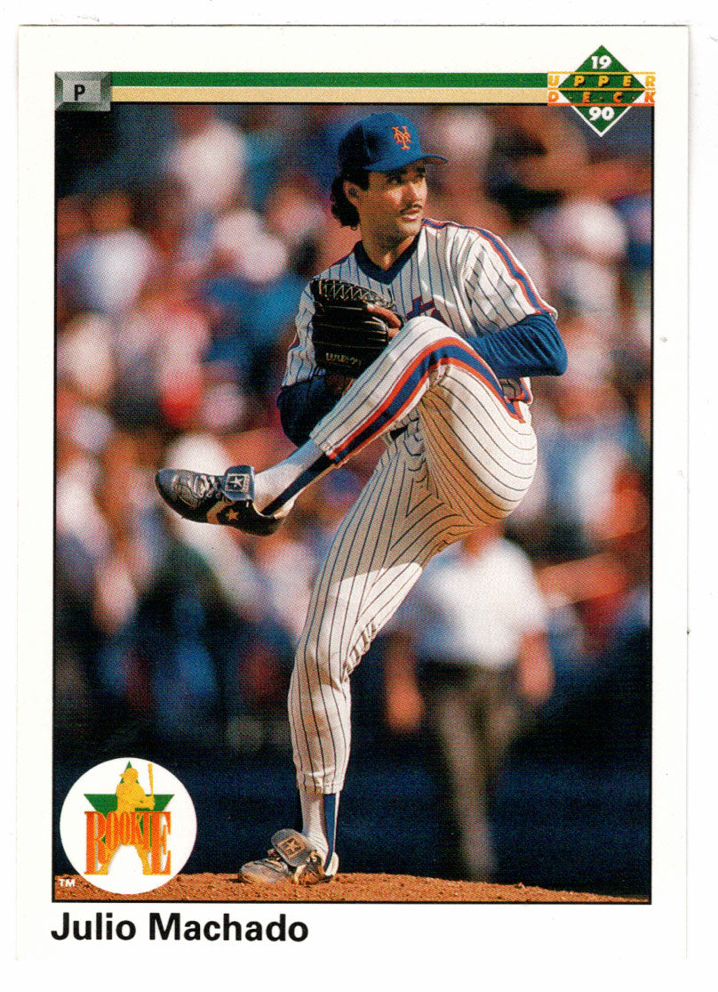 Julio Machado RC - New York Mets - Star Rookie (MLB Baseball Card) 1990 Upper Deck # 93 Mint