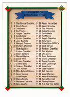 Checklist # 1 - # 100 (MLB Baseball Card) 1990 Upper Deck # 100 Mint