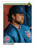 Rick Sutcliffe - Chicago Cubs (MLB Baseball Card) 1990 Upper Deck # 109 Mint