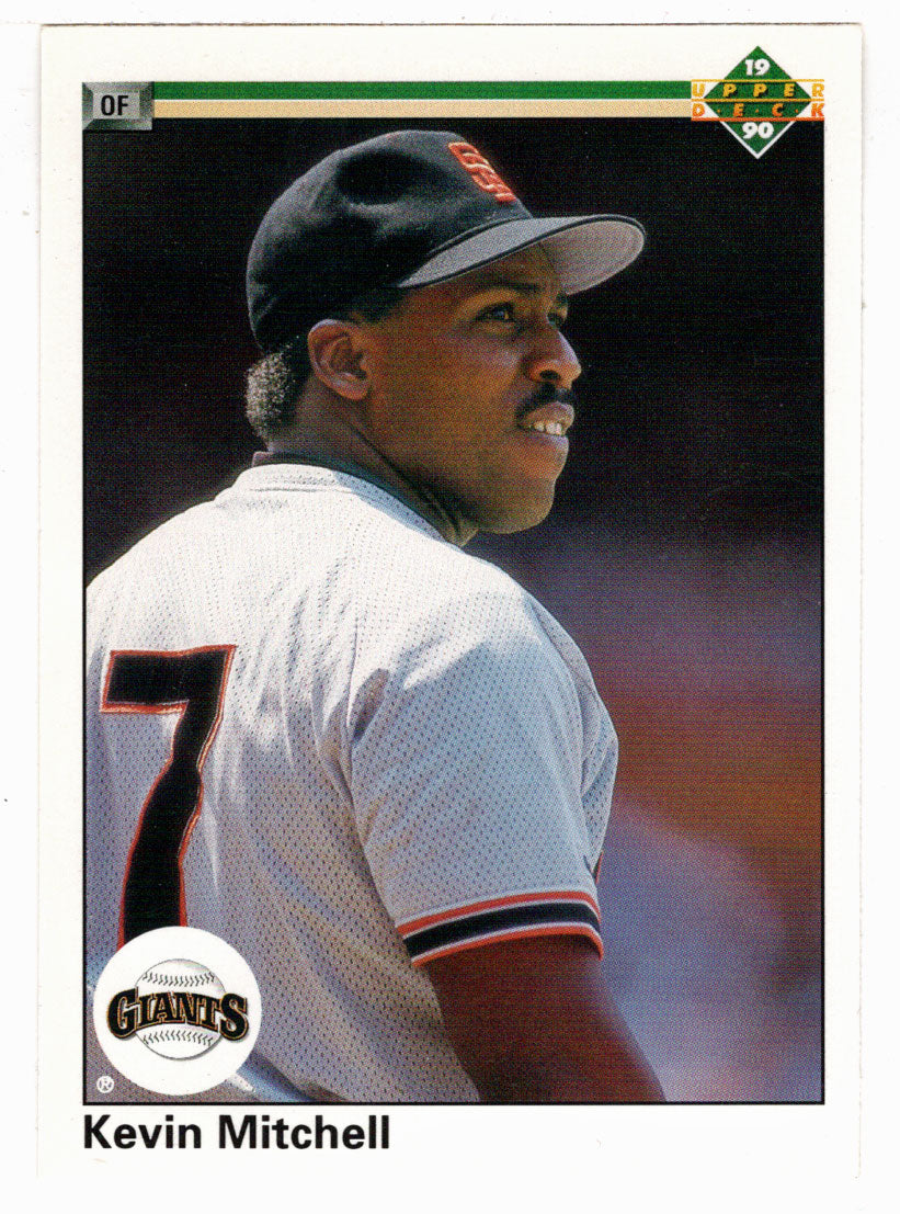 Kevin Mitchell  - San Francisco Giants (MLB Baseball Card) 1990 Upper Deck # 117 Mint