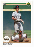 Brett Butler - San Francisco Giants (MLB Baseball Card) 1990 Upper Deck # 119 Mint