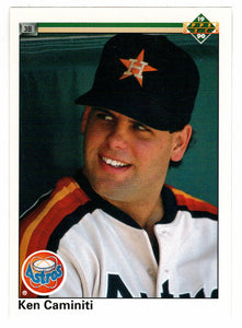 Ken Caminiti - Houston Astros (MLB Baseball Card) 1990 Upper Deck # 122 Mint