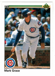 Mark Grace - Chicago Cubs (MLB Baseball Card) 1990 Upper Deck # 128 Mint